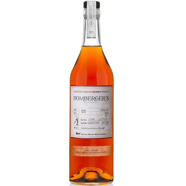 Bomberger's Declaration 2020 Release Kentucky Straight Bourbon Whiskey - Bottle Engraving