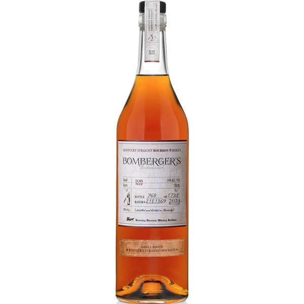 Bomberger's Declaration 2021 Release Kentucky Straight Bourbon Whiskey - Bottle Engraving