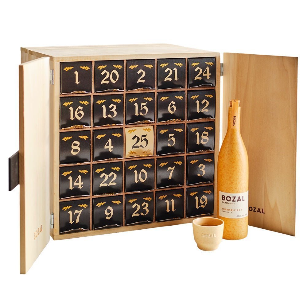 Bozal Advent Calendar Bottle Engraving Bozal Advent Calendar Bottle Engraving
