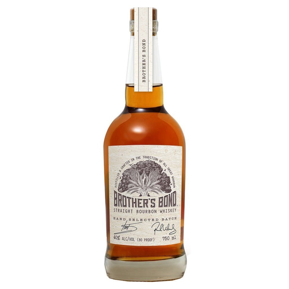 Brother's Bond Straight Bourbon Whiskey - Bottle Engraving