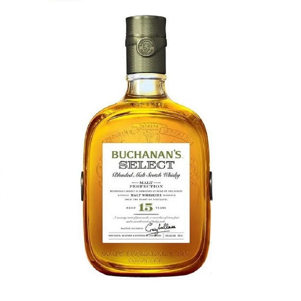 Buchanan's 15 Year Belnded Scotch Whisky - Bottle Engraving
