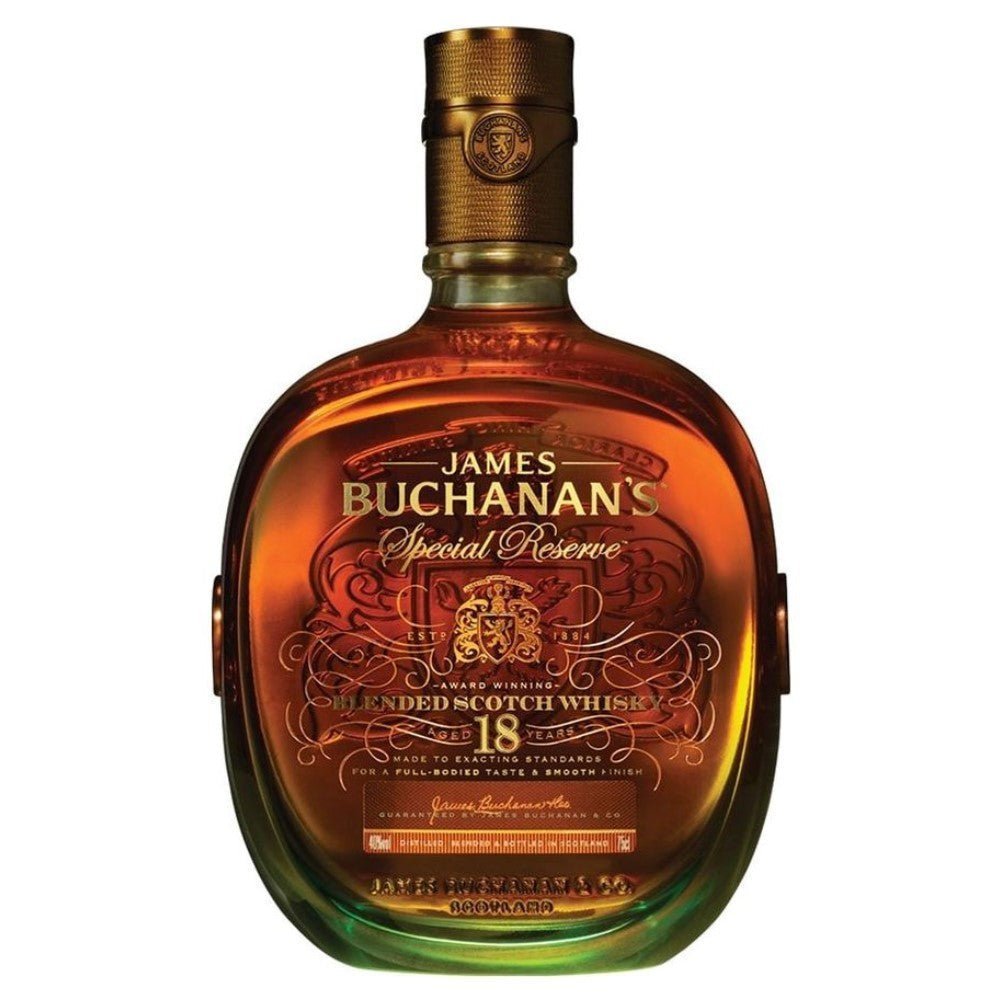 Buchanan's 18 Year Old Special Reserve Scotch Whisky - Bottle Engraving
