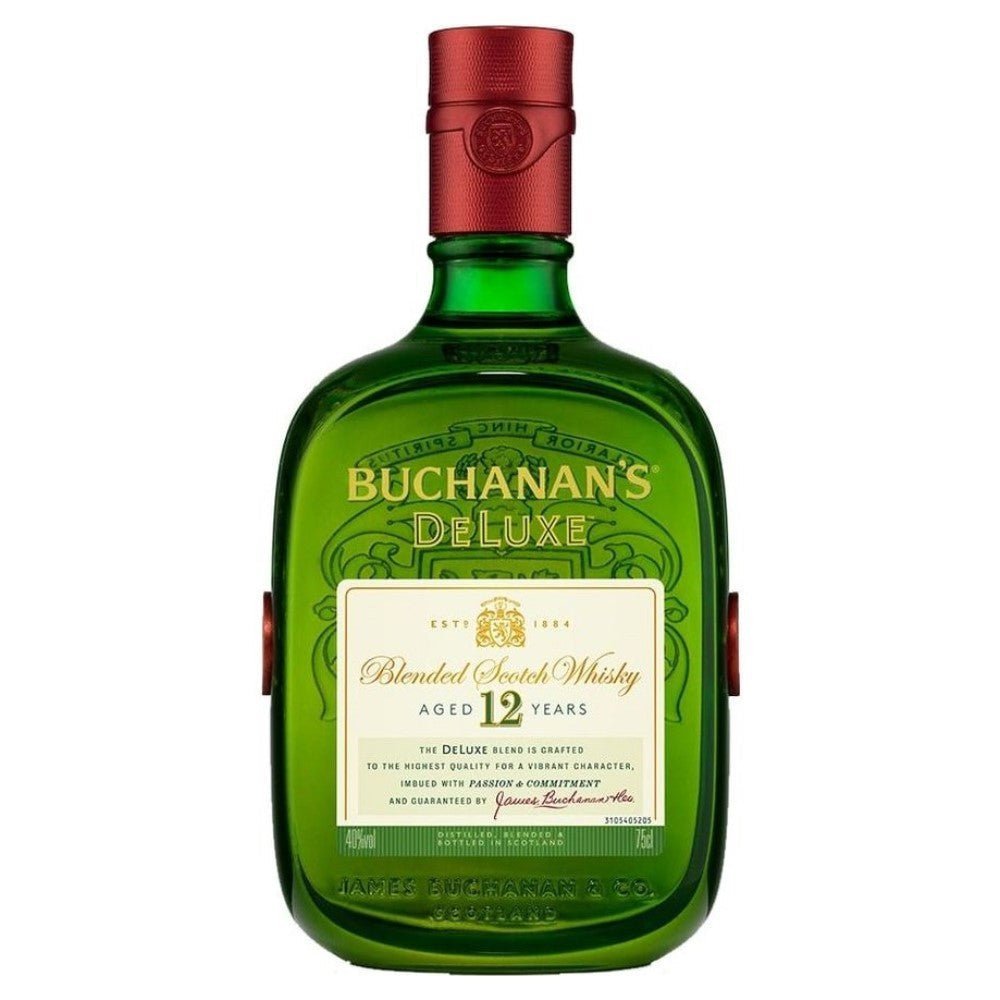 Buchanan's DeLuxe 12 Year Old Scotch Whisky - Bottle Engraving