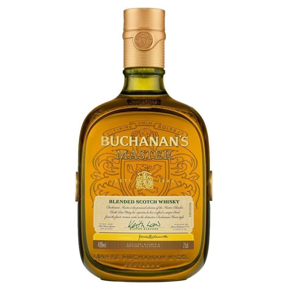 Buchanan’s Master Blended Scotch Whiskey - Bottle Engraving