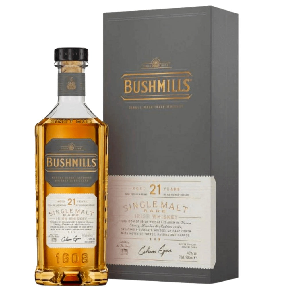 Bushmills 21 Year – Bottle Engraving