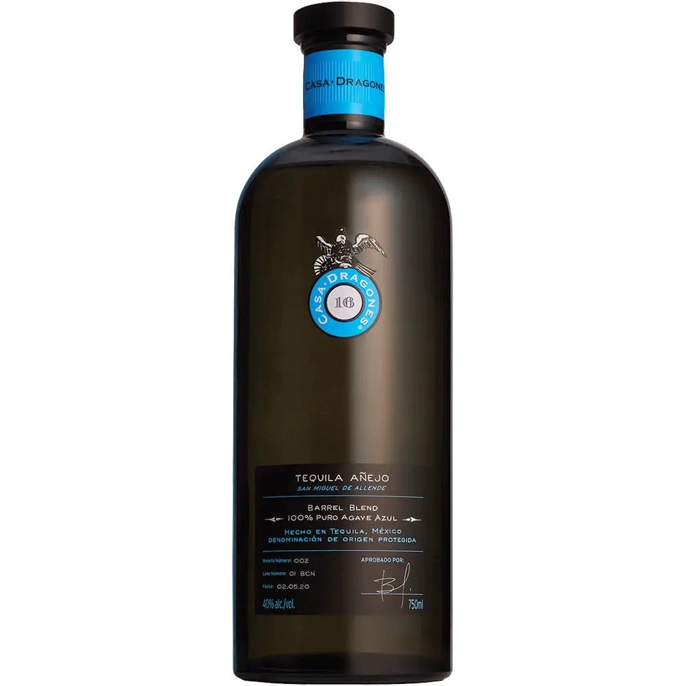 Casa Dragones Barrel Blend Añejo Tequila - Bottle Engraving