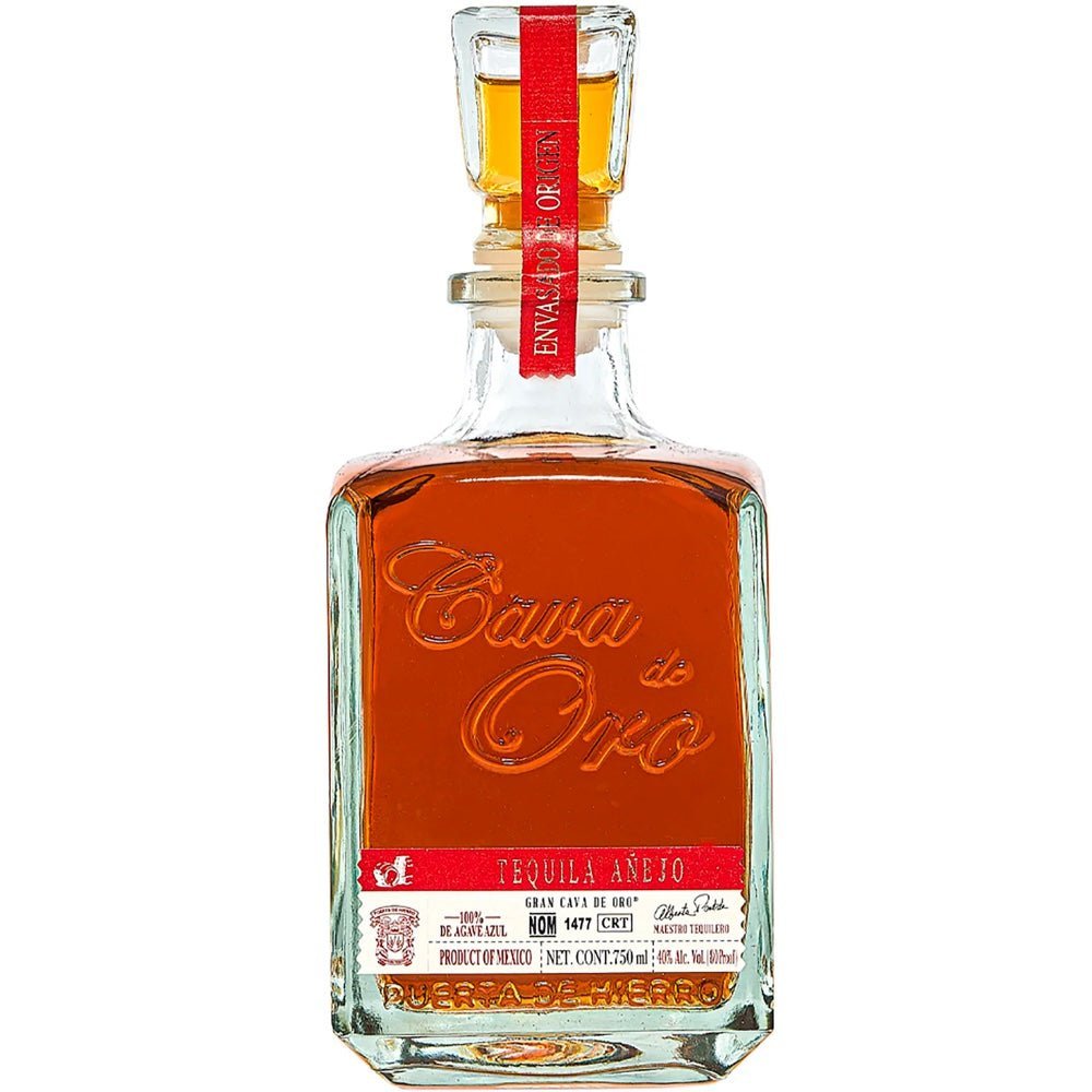 Cava De Oro Extra Anejo Tequila - Bottle Engraving