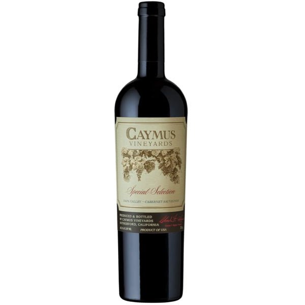 Caymus Vineyard Special Selection Cabernet Sauvignon Napa California - Bottle Engraving
