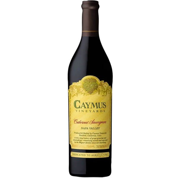 Caymus Vineyards 2020 Cabernet Sauvignon Napa Valley - Bottle Engraving