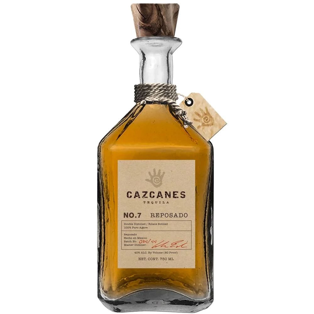 Cazcanes NO. 7 Reposado Tequila - Bottle Engraving