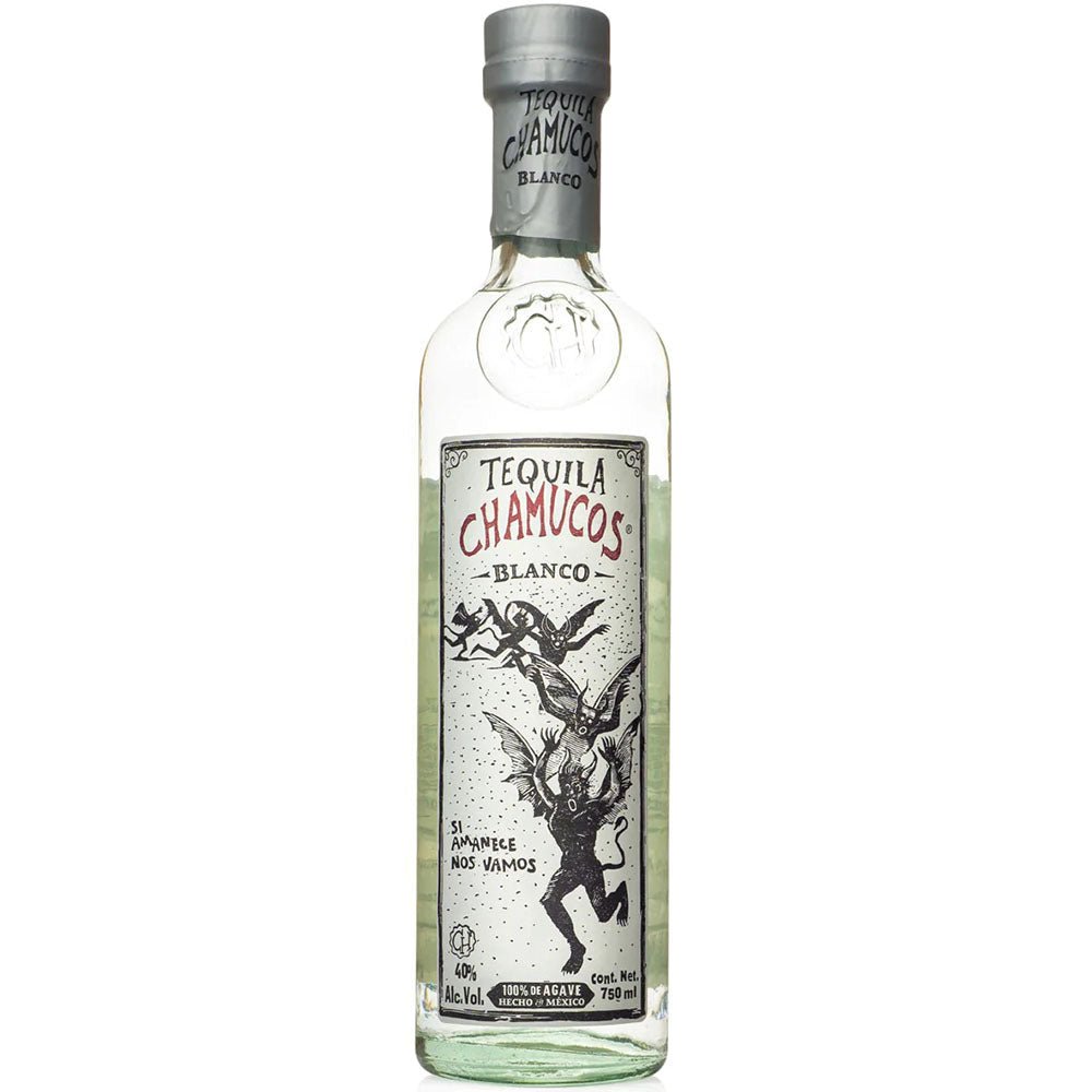 Chamucos Blanco Tequila - Bottle Engraving