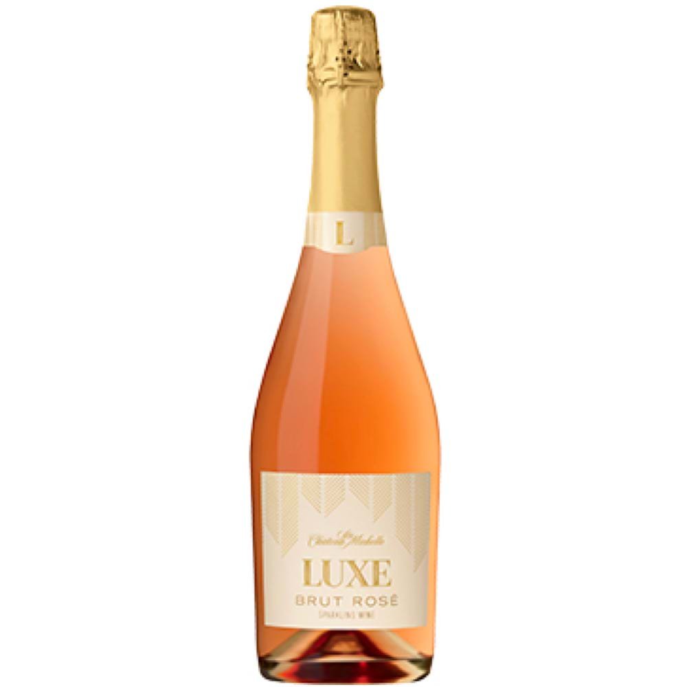 Chateau Ste. Michelle Luxe Brut Rose Columbia Valley - Bottle Engraving