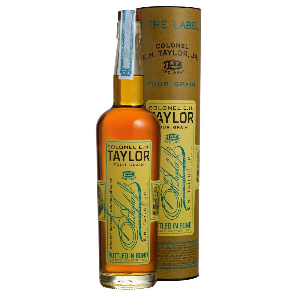 Colonel E.H. Taylor Four Grain 2017 Bourbon Whiskey - Bottle Engraving