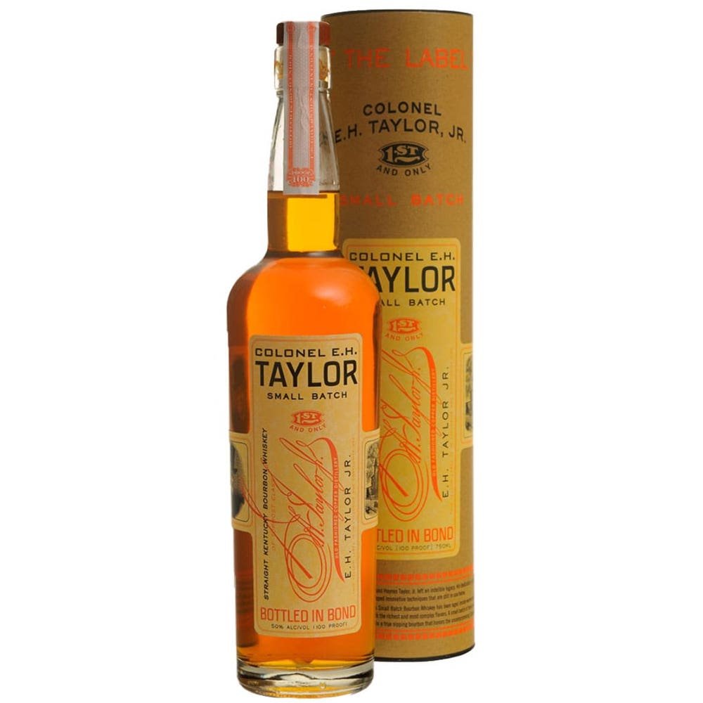 Colonel E.H. Taylor, Jr. Small Batch Bourbon Whiskey - Bottle Engraving