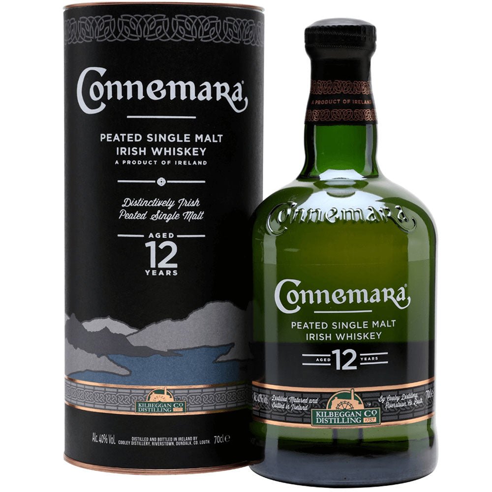 Connemara 12 Year Peated Single Malt Irish Whiskey - Bottle Engraving