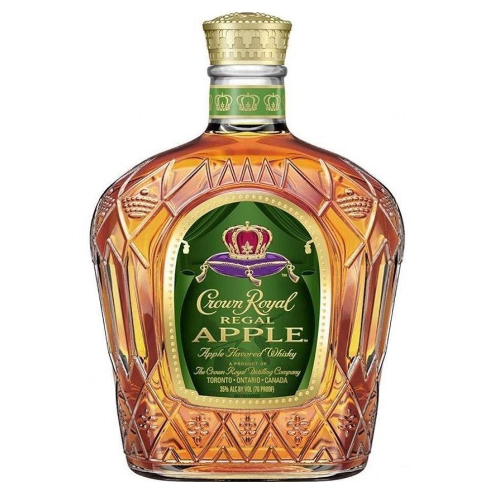 Crown Royal Apple Flavored Canadian Whiskey - Bottle Engraving