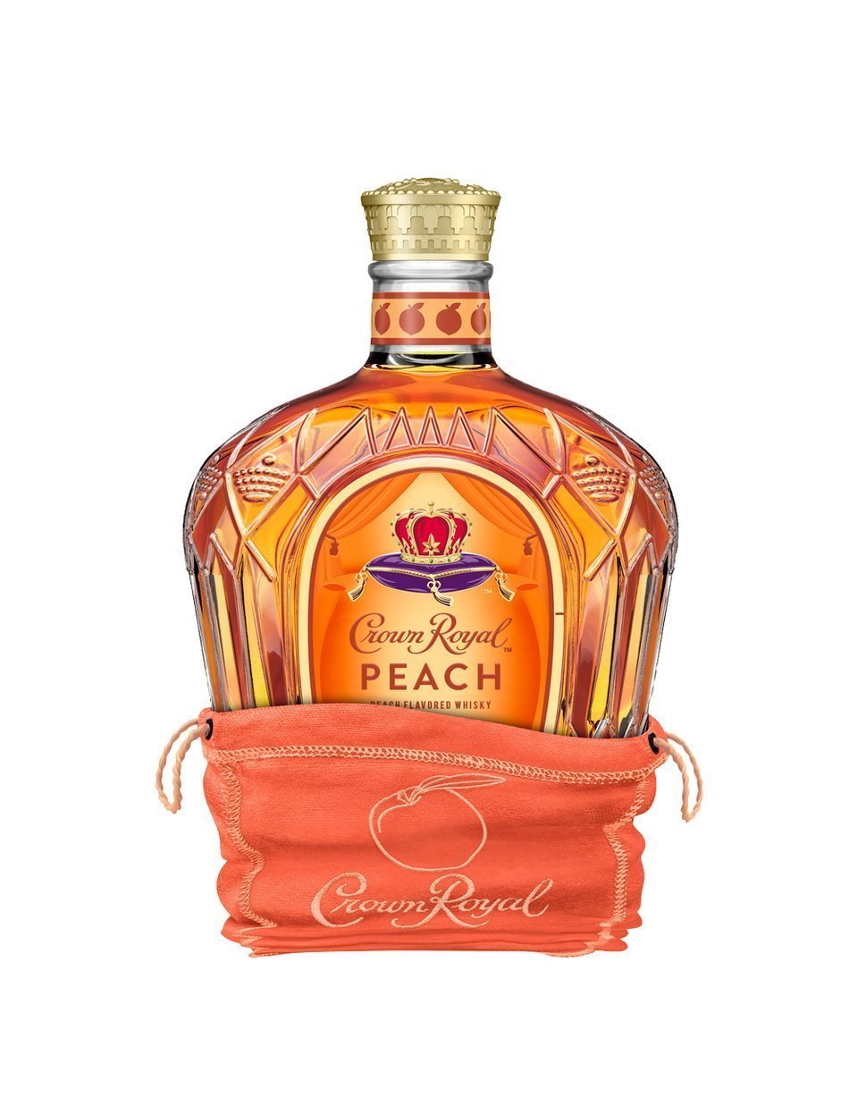 Crown Royal Peach Flavored Canadian Whisky - Bottle Engraving