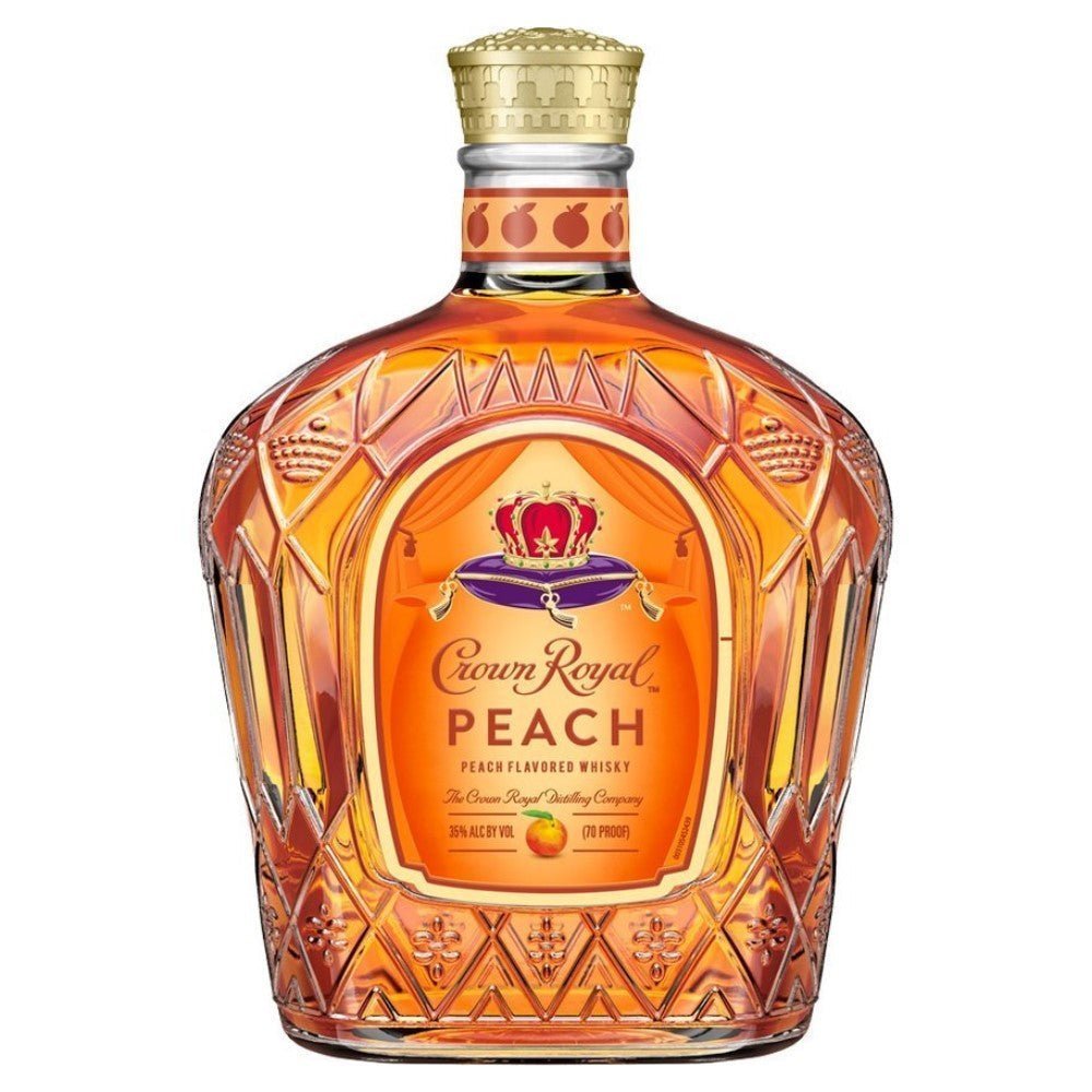 Crown Royal Peach Flavored Canadian Whisky - Bottle Engraving