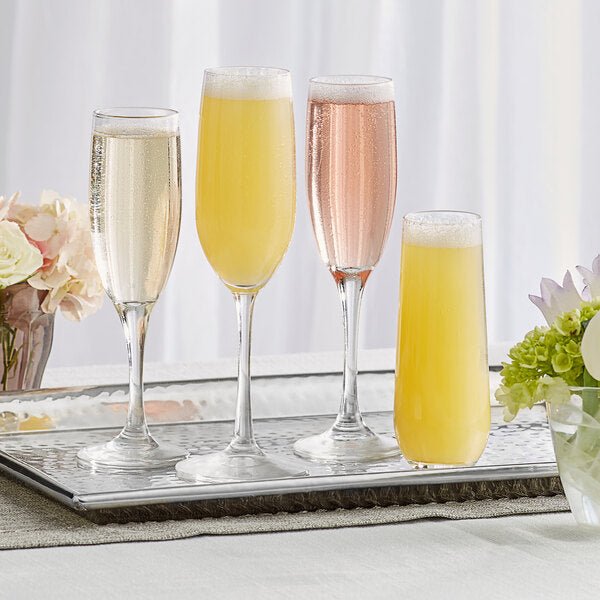 Customizable Flute Glass - Bottle Engraving