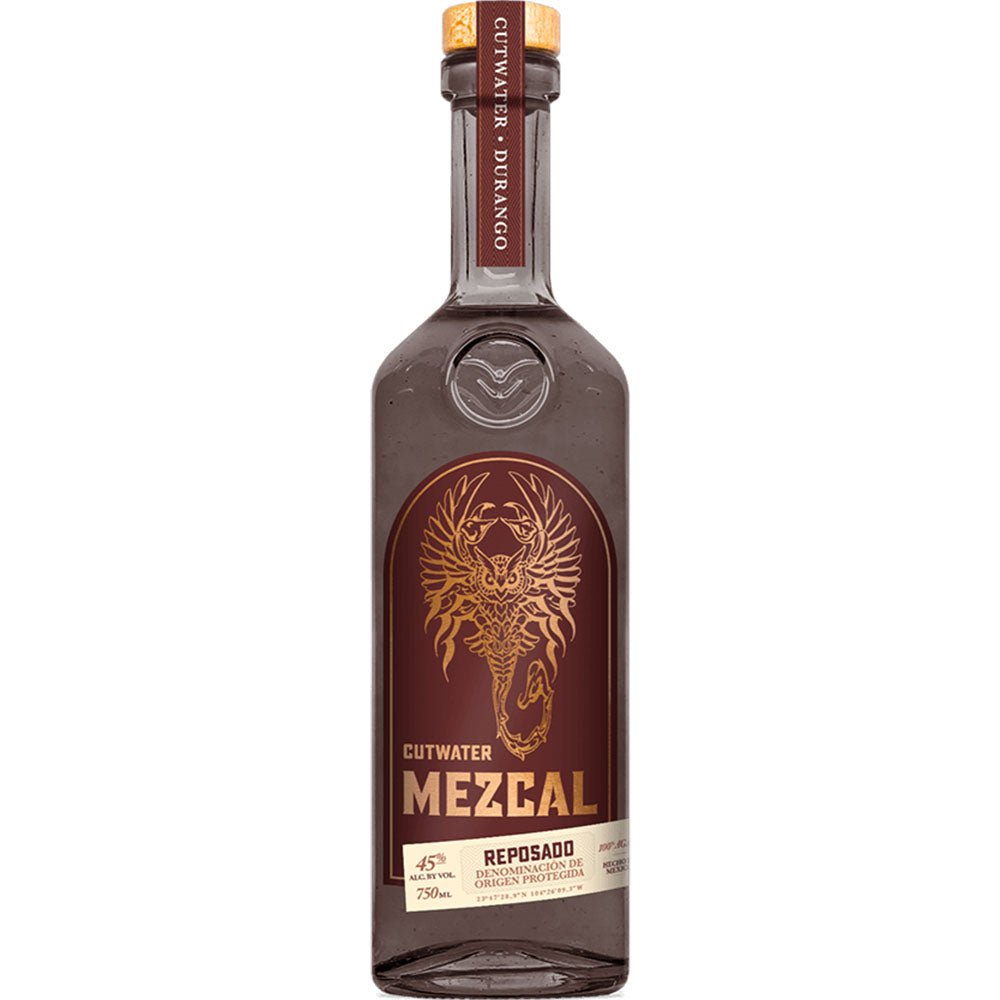 Cutwater Mezcal Reposado 90 Proof Mezcal - Bottle Engraving