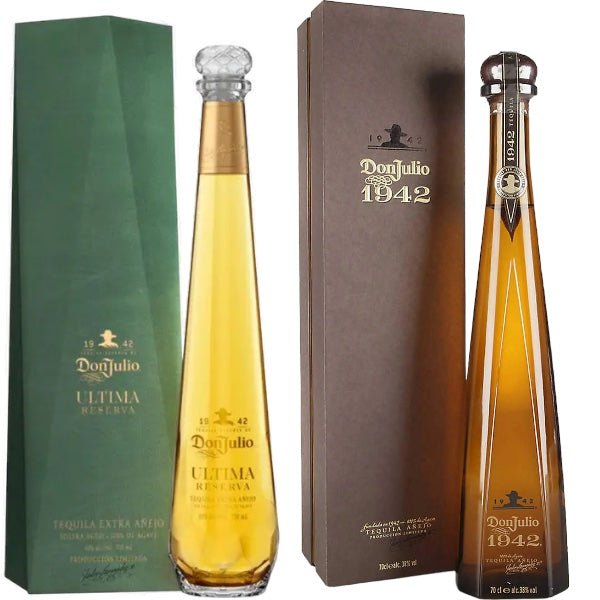 Don Julio 1942 and 1942 Ultima Tequila Bundle - Bottle Engraving