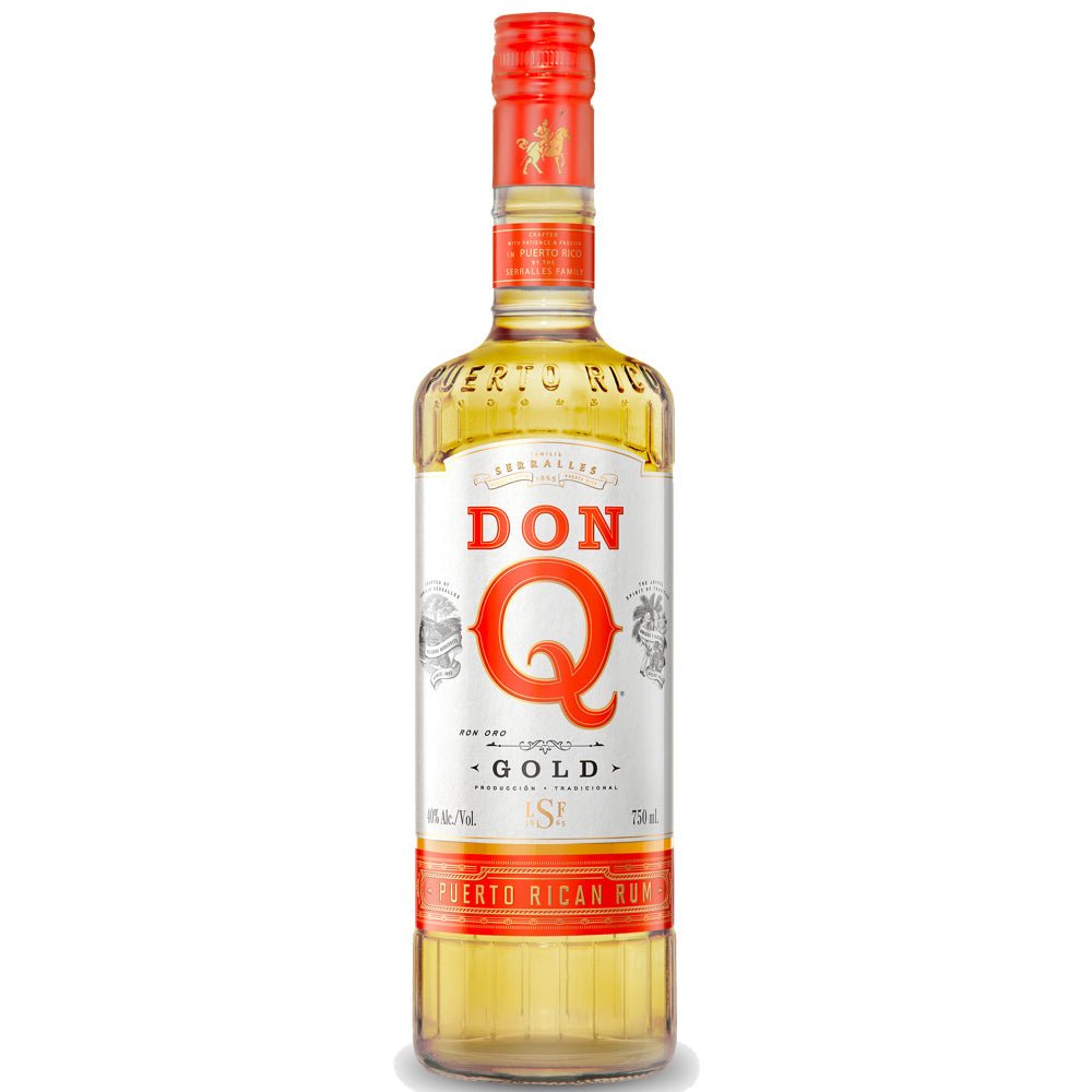 Don Q Gold Puerto Rican Rum - Bottle Engraving
