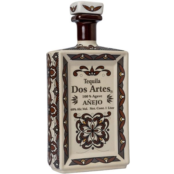 Dos Artes Anejo Ceramic Bottle Tequila - Bottle Engraving