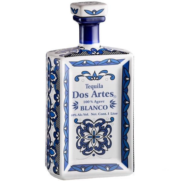 Dos Artes Blanco Ceramic Bottle Tequila - Bottle Engraving
