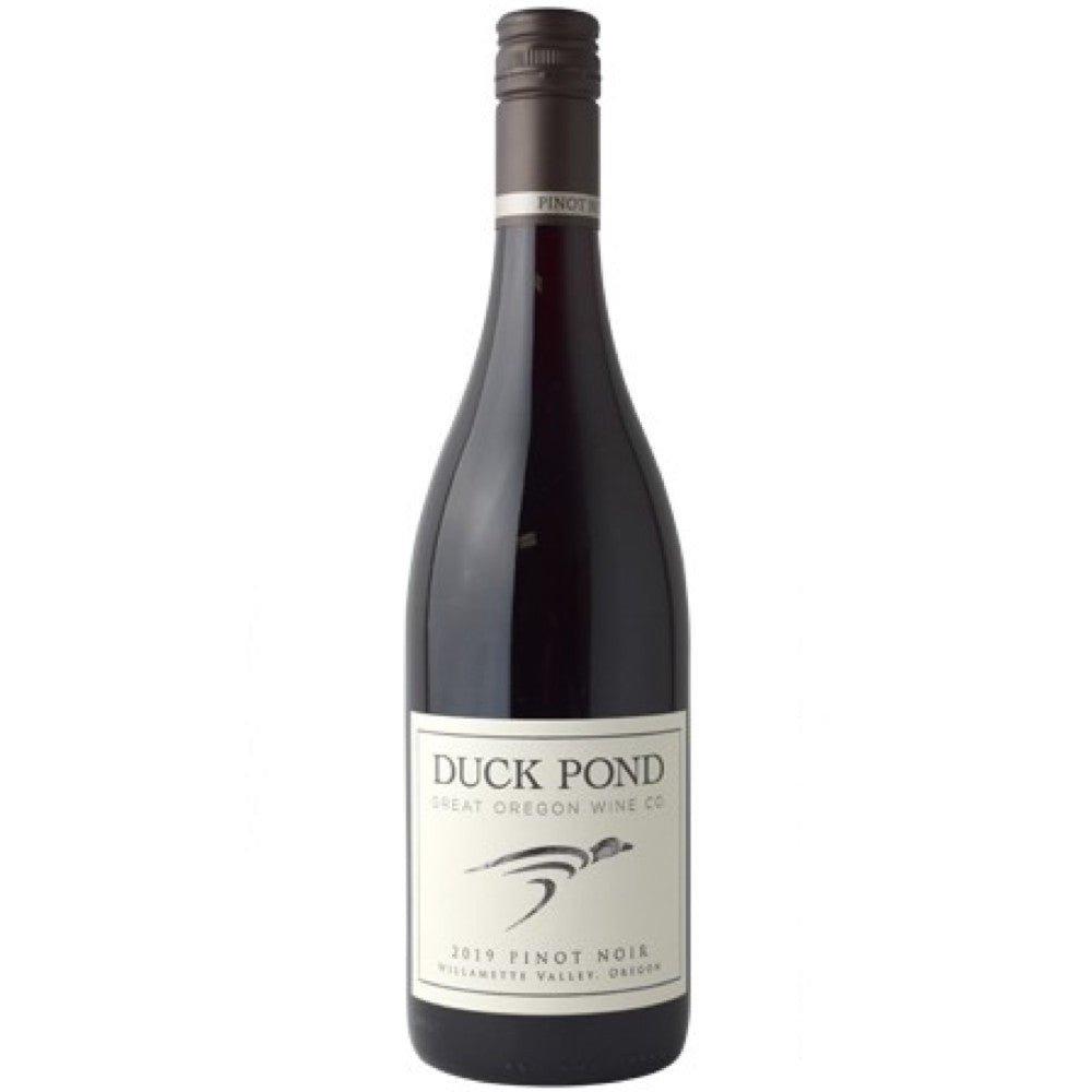 Duck Pond Cellars Willamette Valley Pinot Noir Oregon - Bottle Engraving