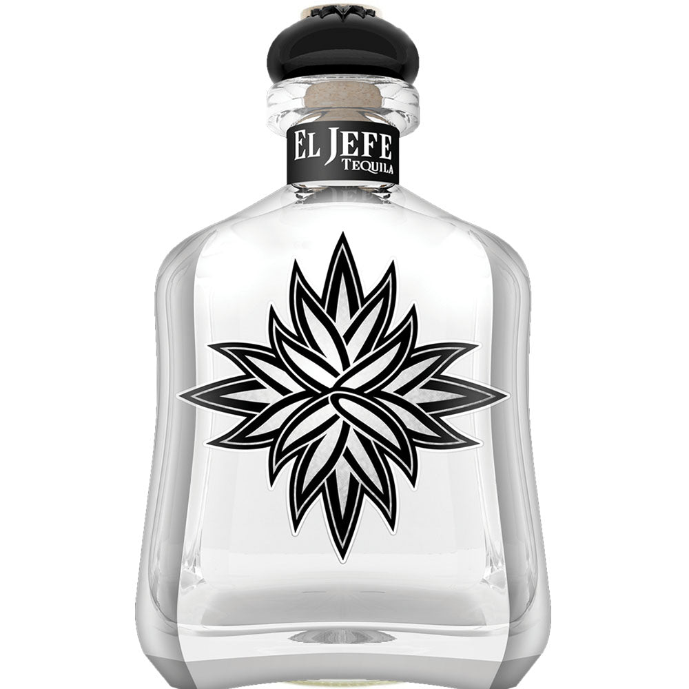 El Jefe Blanco Tequila - Bottle Engraving