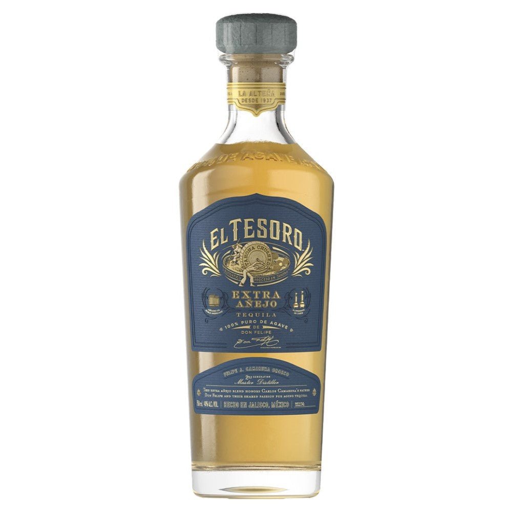 El Tesoro de Don Felipe Extra Anejo Tequila - Bottle Engraving