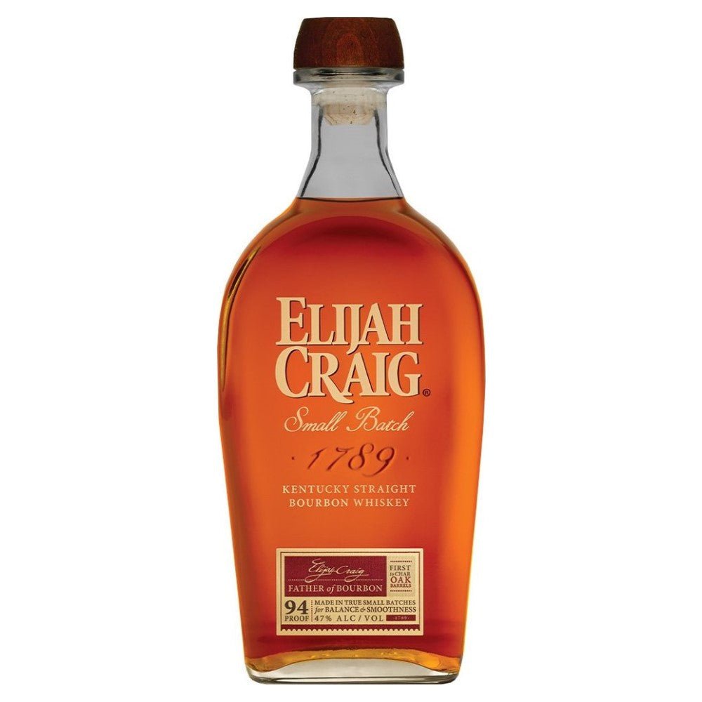 Elijah Craig Small Batch Kentucky Bourbon Whiskey - Bottle Engraving