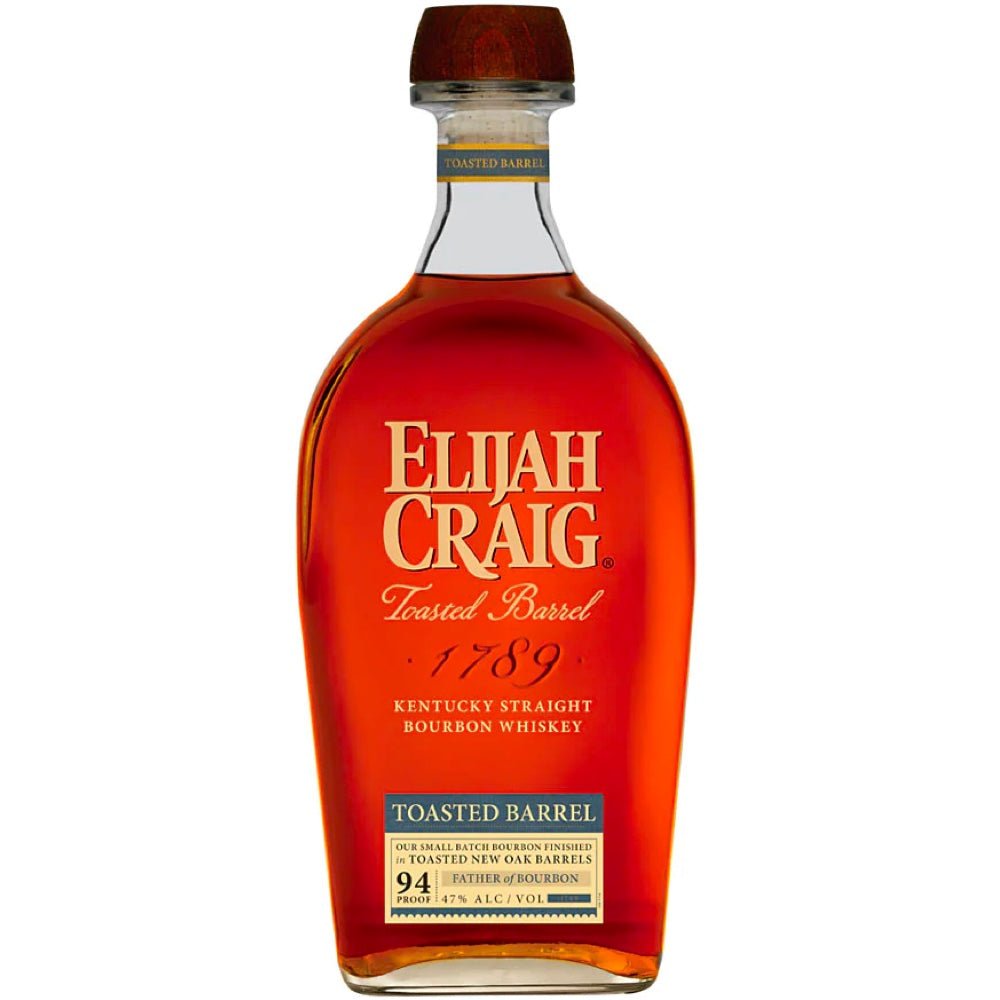Elijah Craig Toasted Barrel Kentucky Bourbon Whiskey - Bottle Engraving