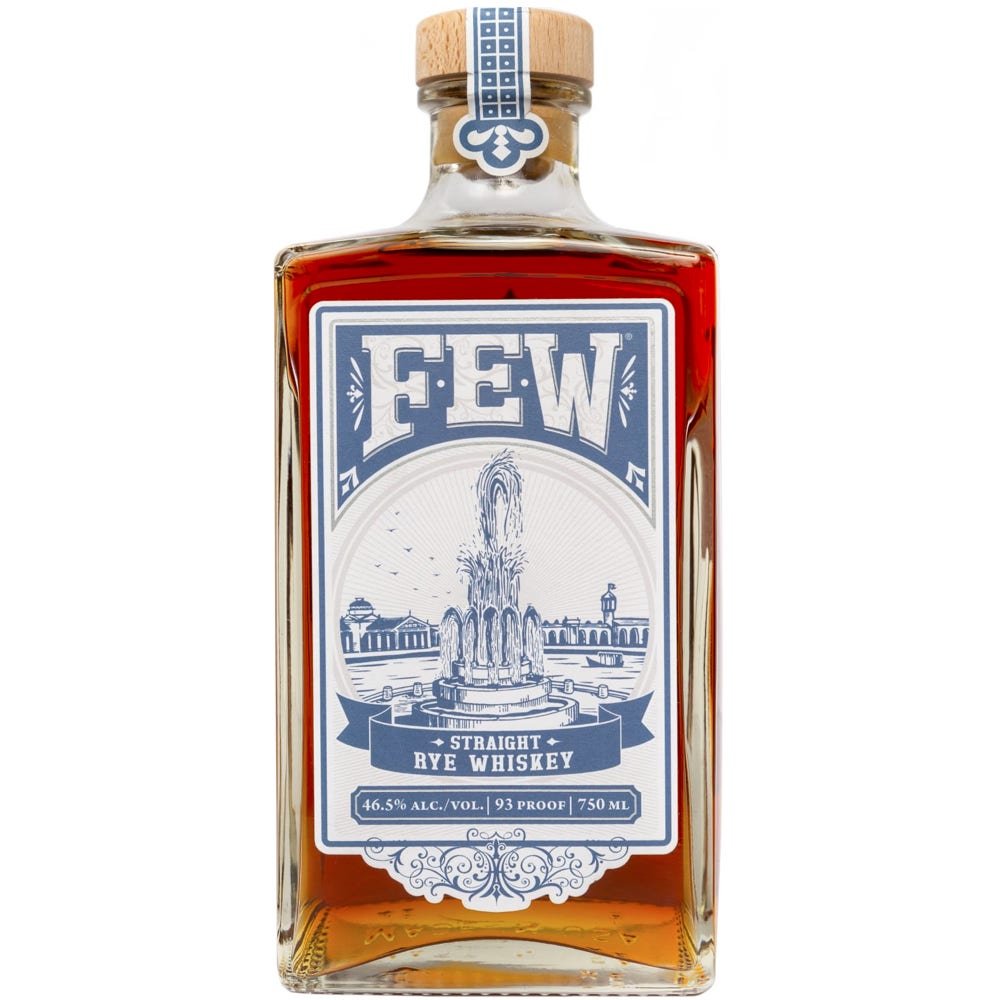 Few Straight Rye Whiskey - Bottle Engraving