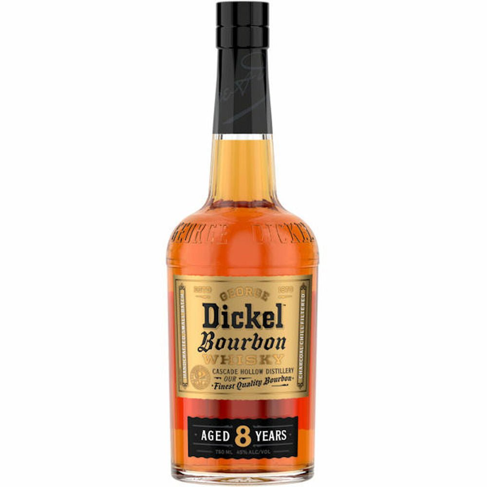 George Dickel 8 Year Old Bourbon Whiskey - Bottle Engraving