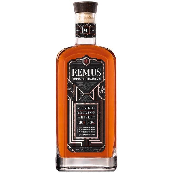George Remus Repeal Series Reserve VL Whiskey - Bottle Engraving