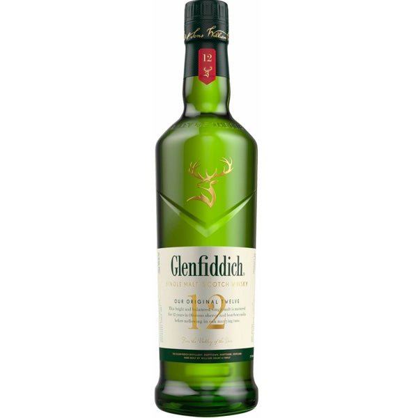 Glenfiddich 12 Year Old Single Malt Scotch Whisky - Bottle Engraving