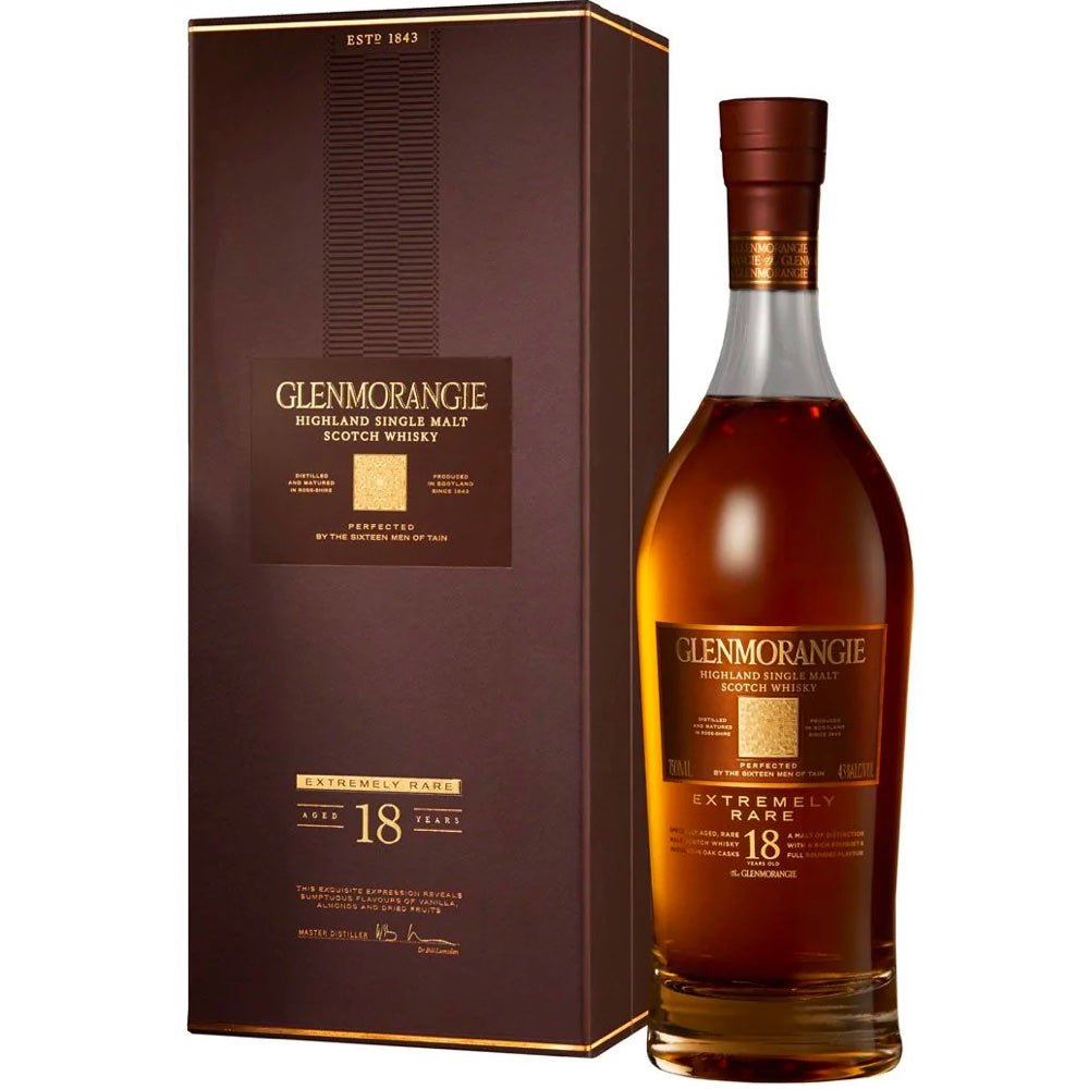 Glenmorangie Extremely Rare 18年 700ml GLENMORANGIE EXTREMELY RARE 18-YEAR SINGLE MALT SCOTCH