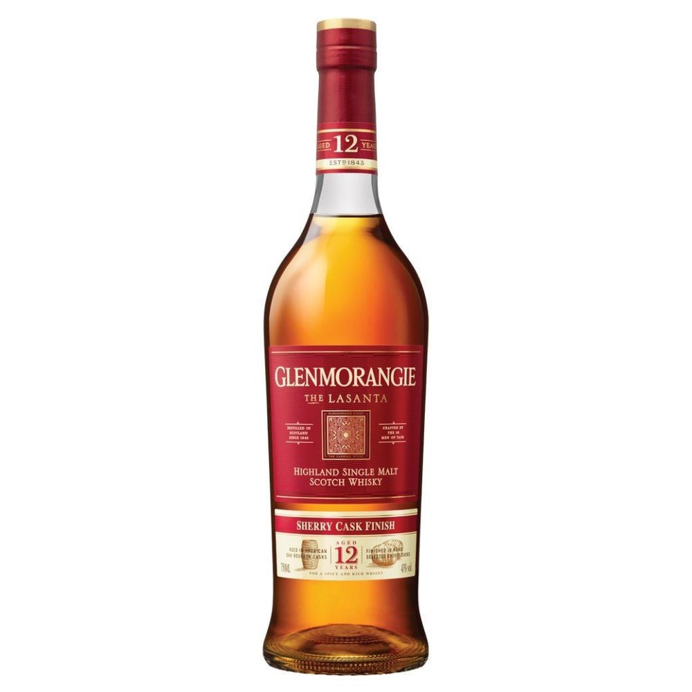 Glenmorangie Lasanta 12 Years Old Sherry Cask Finish Scotch Whisky - Bottle Engraving
