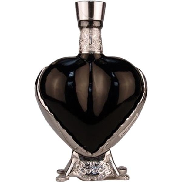 Grand Love Heart Bottle Anjeo Tequila - Bottle Engraving