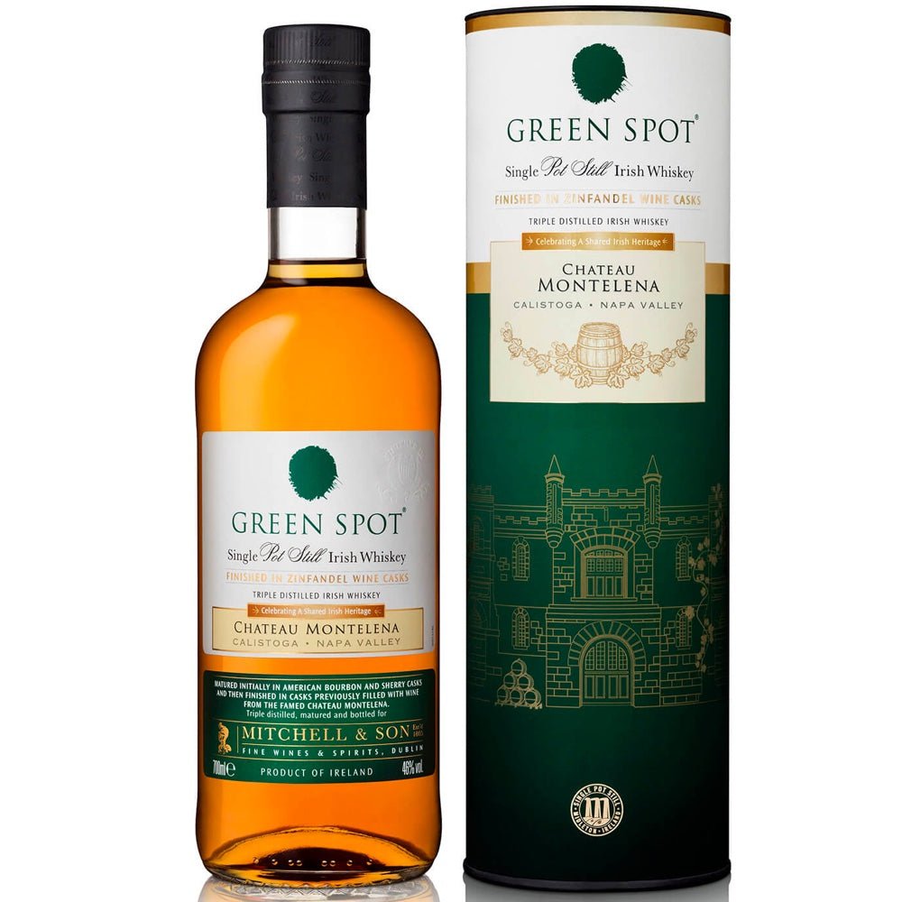 Green Spot Chateau Montelena Irish Whiskey - Bottle Engraving