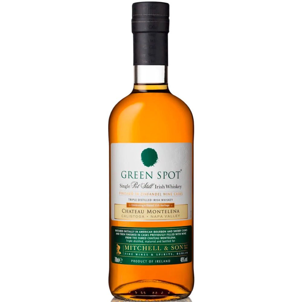 Green Spot Chateau Montelena Irish Whiskey - Bottle Engraving