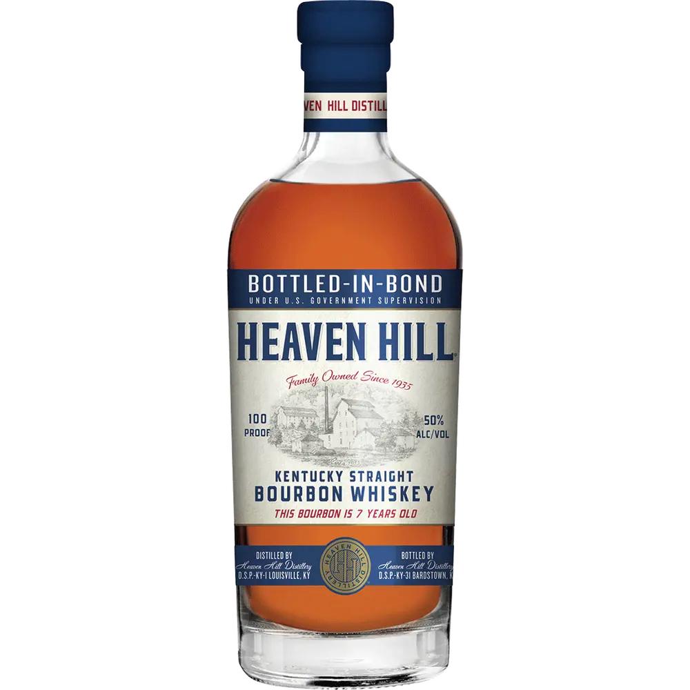 Heaven Hill 7 Year Old Bottled-In-Bond Bourbon Whiskey - Bottle Engraving