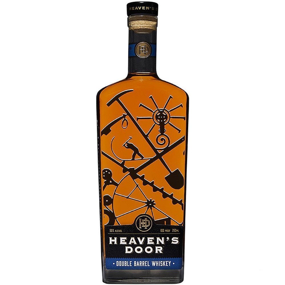 Heaven's Door Double Barrel Whiskey - Bottle Engraving