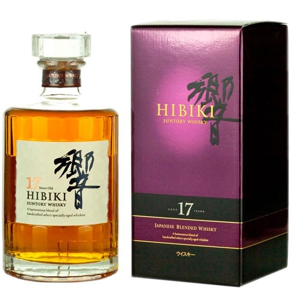 Hibiki 17 Year Old Blended Japanese Whisky - Bottle Engraving