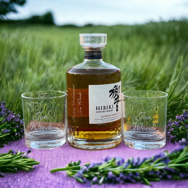 Hibiki Harmony Japanese Whiskey - Bottle Engraving