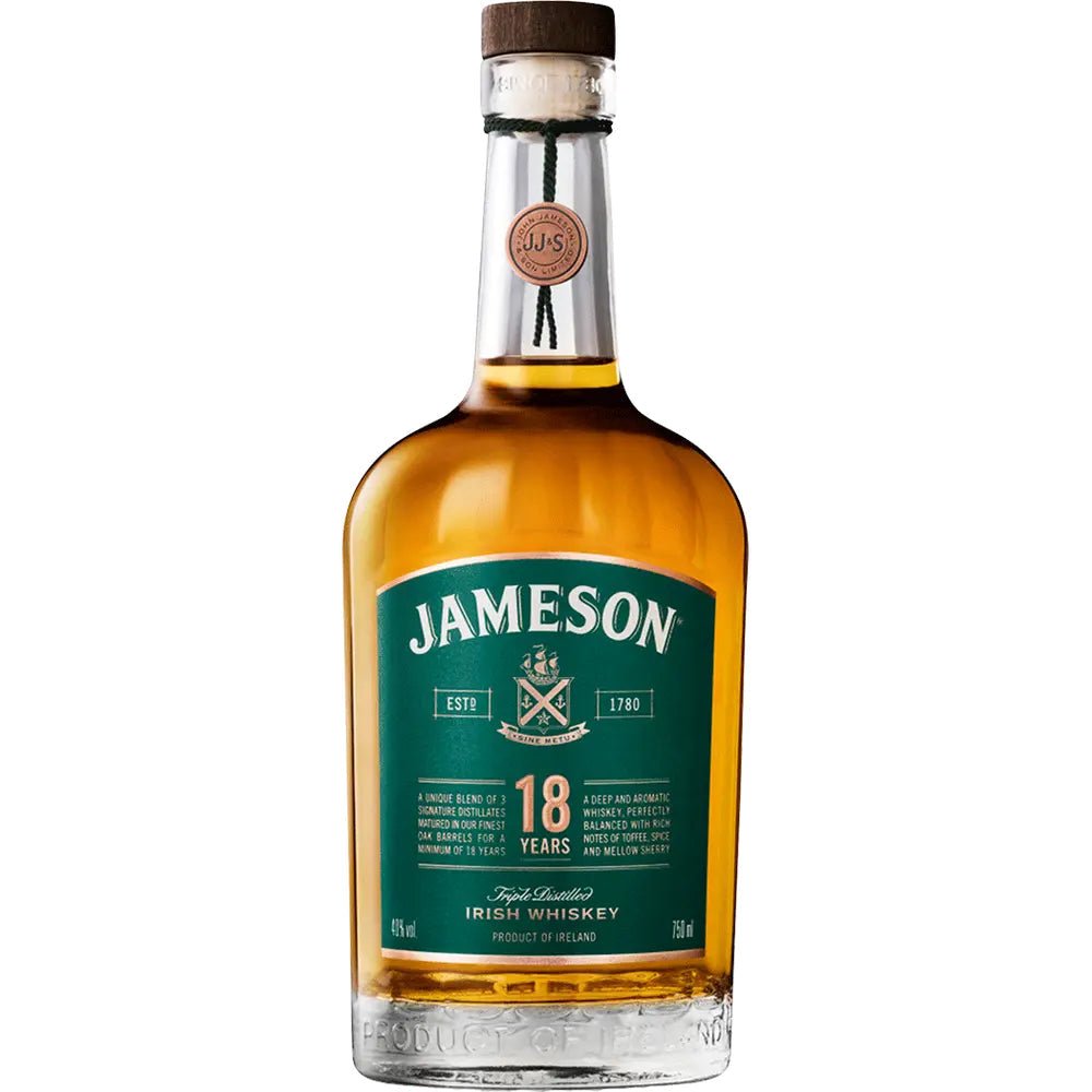 Jameson 18 Year Old Limited Reserve Irish Whiskey - Bottle Engraving