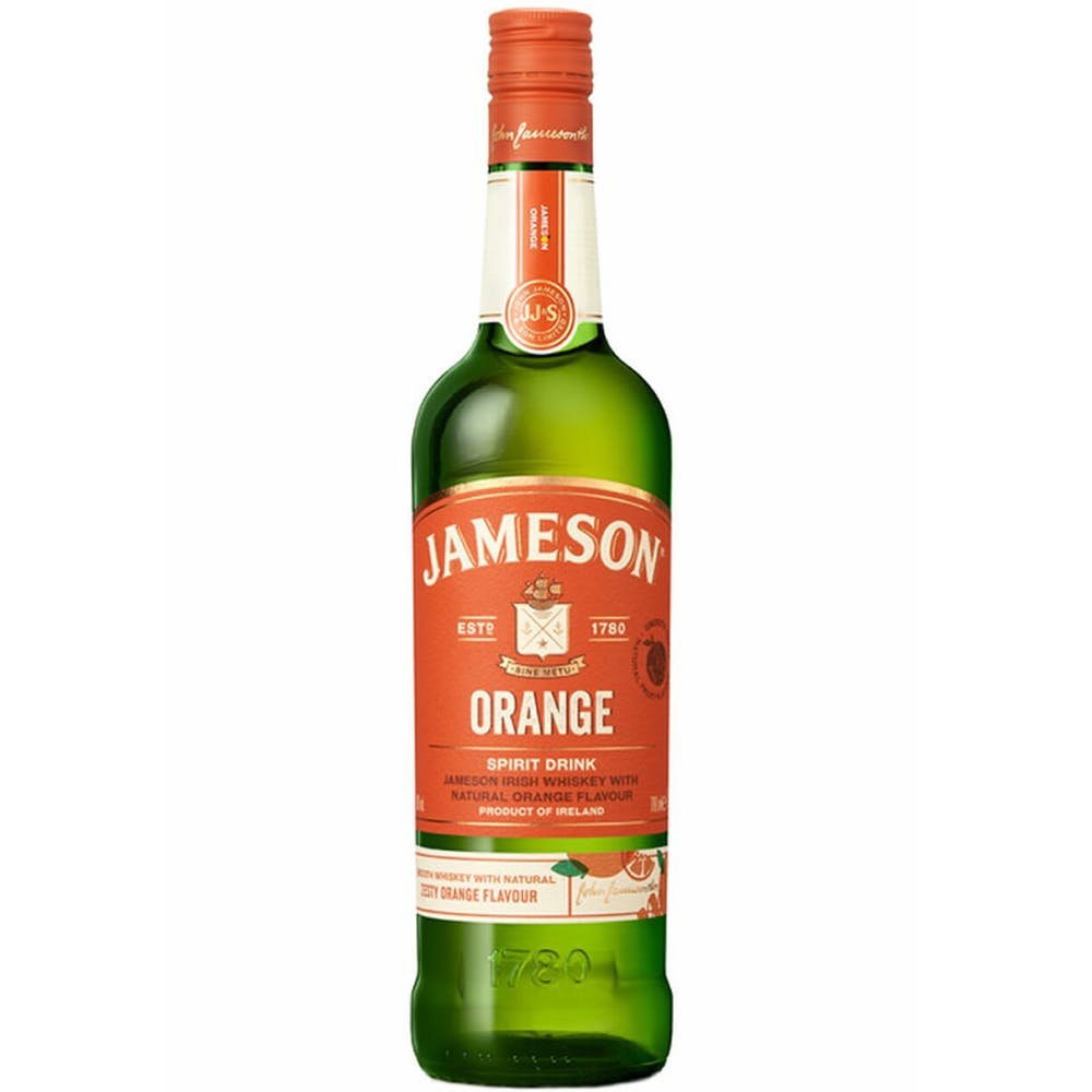 Jameson Orange Irish Whiskey - Bottle Engraving