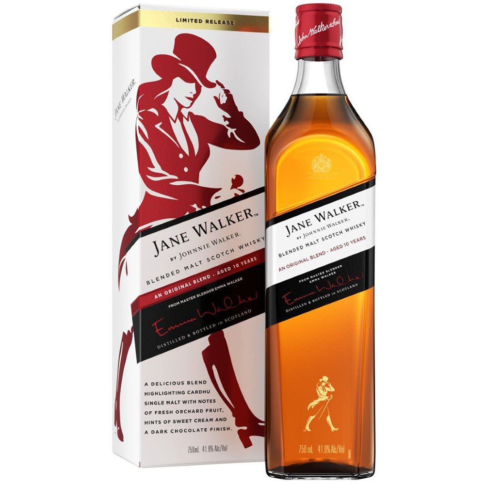 Jane Walker By Johnnie Walker Scotch Whiskey - Bottle Engraving