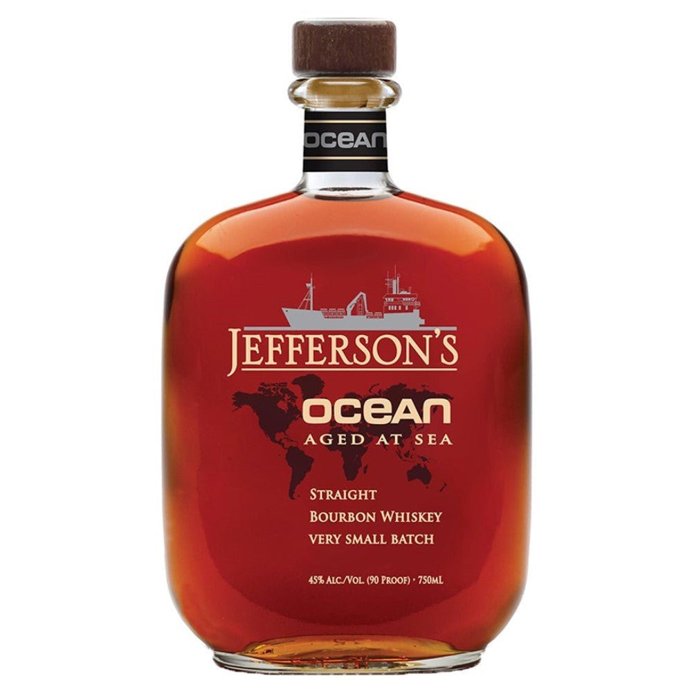 Jefferson's Ocean Aged At Sea Kentucky Bourbon Whiskey - Bottle Engraving